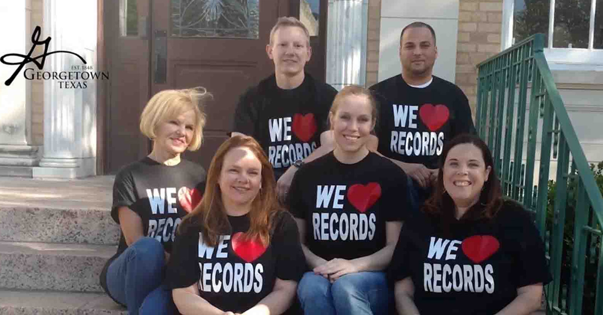 City of Georgetown loves records!