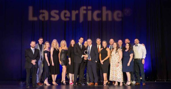 photo of MCCi team at Laserfiche Winners Circle 2026