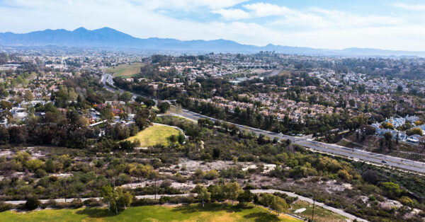 city of aliso viejo California skyview