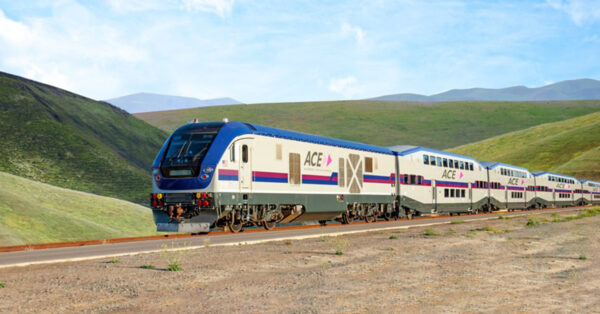 california rail commission train