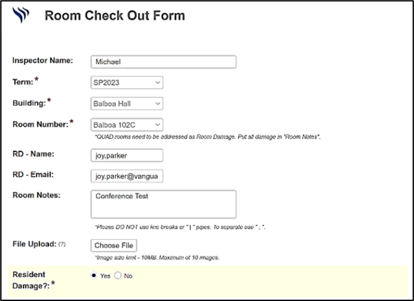 laserfiche form checkout process