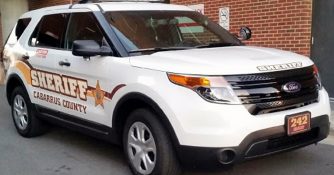 Cabarrus County sheriff's department vehicle