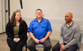 Holly Veach, Dave Croney and Andre' Armstead