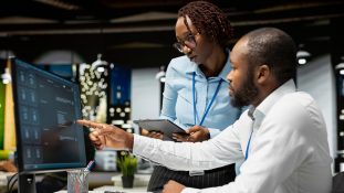 IT experts solve daily tasks and enhance productivity