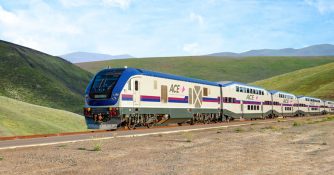 california rail commission train